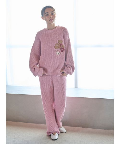 ベビモコベアさがらロングパンツ（ルームウェア/パジャマ）｜gelato