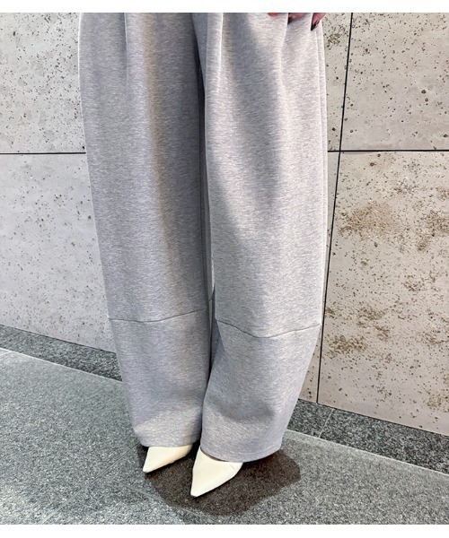 LUGIVA（ルギヴァ）の「【LUGIVA/ルギバ】ポンチワイドカービーパンツ（その他パンツ・レディース・ブラウン/グレー/ブラック/ホワイト/ピンクベージュ・FREE）」の14枚目の写真