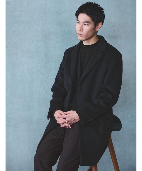 S100 ビーバー チェスターコート（チェスターコート）｜green label