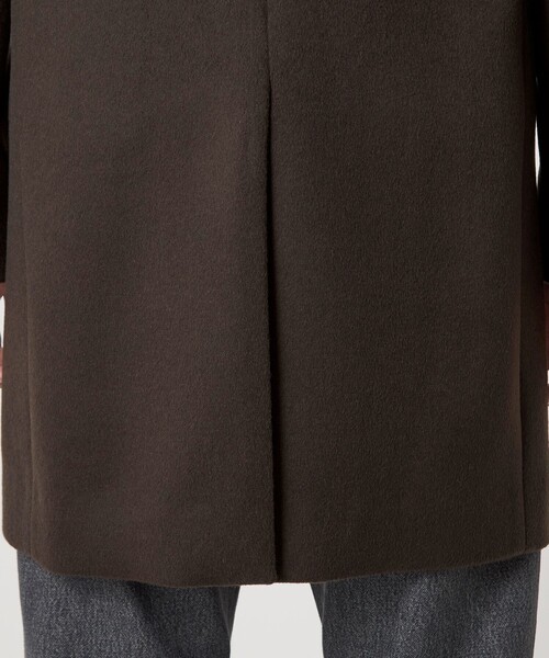 green label relaxing(グリーンレーベルリラクシング)の「S100 ビーバー チェスターコート(チェスターコート・メンズ・ダークブラウン/ネイビー/その他1/その他2・XS/S/M/L/XL)」の22枚目の写真