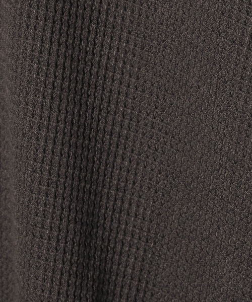 GLOBAL WORK（グローバルワーク）の「クリーンワッフルスウェット/598010（スウェット・メンズ・ブラック/ホワイト/ダークブラウン/ライトグリーン・SMALL/MEDIUM/X-LARGE/LARGE）」の17枚目の写真