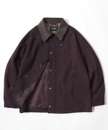 2025AW LYLE&SCOTT/ライル&スコット ウールライク 襟コーデュロイ ハンティングジャケット レディース メンズ