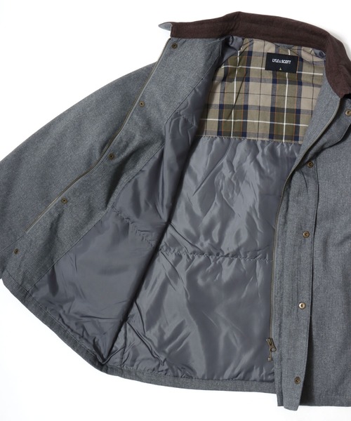 LYLE&SCOTT(ライルアンドスコット)の「2025AW LYLE&SCOTT/ライル&スコット ウールライク 襟コーデュロイ ハンティングジャケット レディース メンズ(ブルゾン・メンズ・グレー/ワイン/ブラック・LL/L/M)」の20枚目の写真