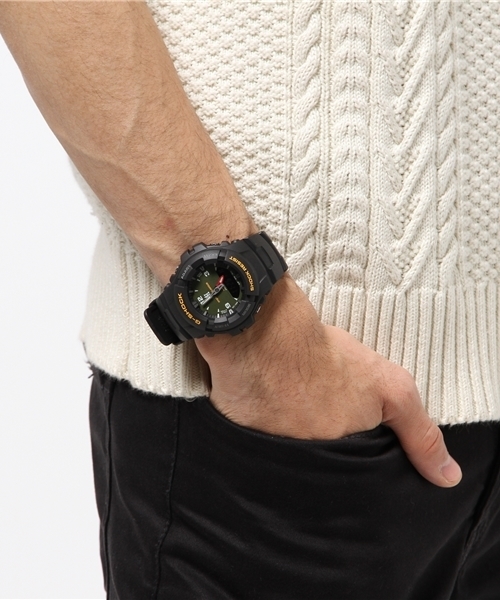 WATCH.(ウォッチ)の「【数量限定生産】G-SHOCK×HYSTERIC/WOMAN ON Hアナデジウォッチ(アナログ腕時計・メンズ・ブラック×カーキ・FREE)」の6枚目の写真