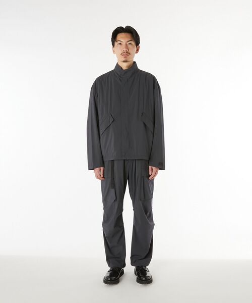 ジャケット・アウター N.HOOLYWOOD STAND COLLAR COAT N.HOOLYWOOD “STAND COLLAR BLOUSON” COL: BLACK SIZE: 36,38,40