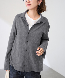 ATON｜エイトンのニット/セーター（グレー/灰色系）通販 - ZOZOTOWN