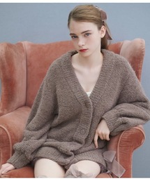 PEACH JOHN（ピーチジョン）の「フェザーヤーンリボンカーディガンパジャマ（ルームウェア/パジャマ・レディース）」