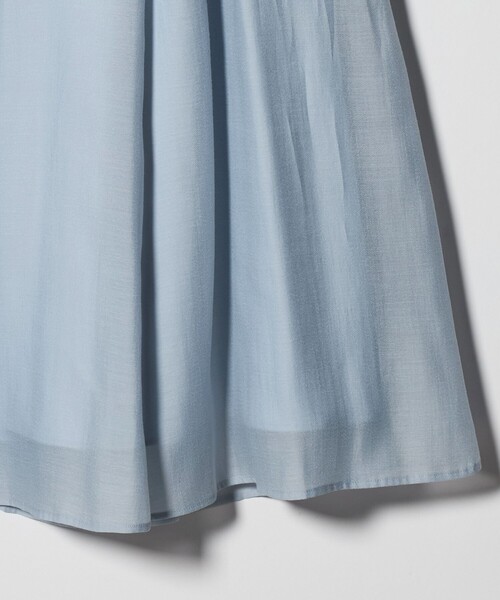 green label relaxing（グリーンレーベルリラクシング）の「［size SHORTあり］エアリーギャザー スカート（スカート・レディース・ライトブルー/ネイビー/その他1・FREE/SHORT）」の20枚目の写真