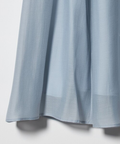 green label relaxing（グリーンレーベルリラクシング）の「［size SHORTあり］エアリーギャザー スカート（スカート・レディース・ライトブルー/ネイビー/その他1・FREE/SHORT）」の21枚目の写真