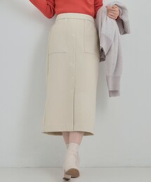 DRESKIP（ドレスキップ）の「【S-LL】すらりときれい見え ベイカー風ナロースカート【SHOO WARM】（スカート）」