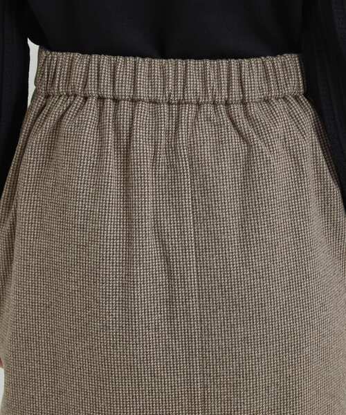 DRESKIP(ドレスキップ)の「【S-LL/あったか】すらりときれい見え ベイカー風ナロースカート(スカート・レディース・ダークブラウン系1/アイボリー/ブラック・01/02/03/04)」の20枚目の写真