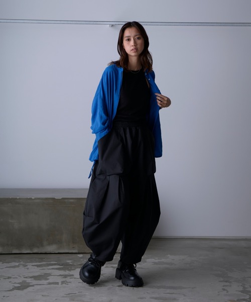 c/est(シーエ)の「【 c/est / シーエ 】 PATSY -VOLUME PANTS- / ボリュームパンツ 2536013 API(その他パンツ・レディース・ブラック/ネイビー・FREE)」の1枚目の写真