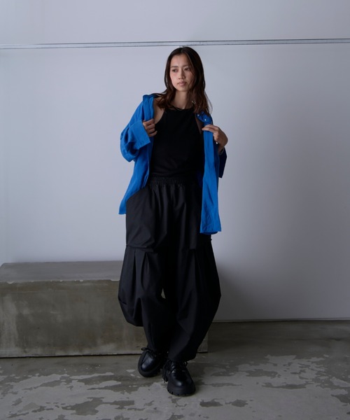 c/est(シーエ)の「【 c/est / シーエ 】 PATSY -VOLUME PANTS- / ボリュームパンツ 2536013 API(その他パンツ・レディース・ブラック/ネイビー・FREE)」の13枚目の写真