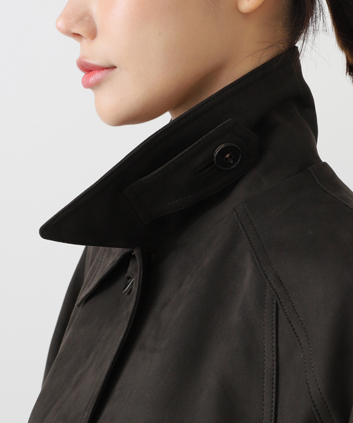 LOW CLASSIC(ロウ クラシック)の「【LOW CLASSIC/ロウ・クラシック】 SUEDE HALF COAT(その他アウター・レディース・ブラウン・SMALL/MEDIUM)」の5枚目の写真