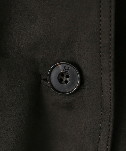 LOW CLASSIC(ロウ クラシック)の「【LOW CLASSIC/ロウ・クラシック】 SUEDE HALF COAT(その他アウター・レディース・ブラウン・SMALL/MEDIUM)」の6枚目の写真