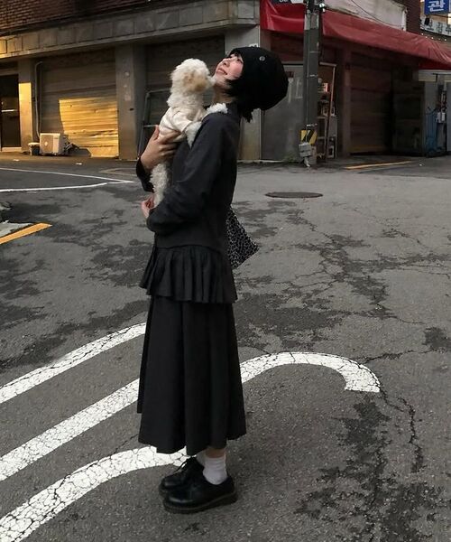 FLAREUP(フレアアップ)の「Dani Frill Shirts (FL-188_Black)(シャツ/ブラウス・レディース・ブラック・1/2)」の17枚目の写真