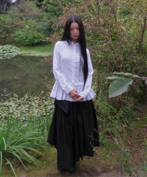 FLAREUP(フレアアップ)の「Dani Frill Shirts (FL-188_Black)(シャツ/ブラウス・レディース・ブラック・1/2)」の19枚目の写真