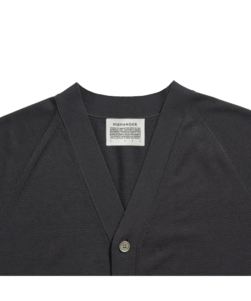HISHANDER（ヒズハンダー）の「WHOLEGARMENT CARDIGAN [Grey]（カーディガン/ボレロ・レディース・その他・1/2/3）」の4枚目の写真