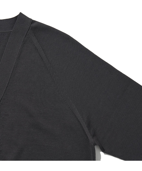 HISHANDER（ヒズハンダー）の「WHOLEGARMENT CARDIGAN [Grey]（カーディガン/ボレロ・レディース・その他・1/2/3）」の5枚目の写真