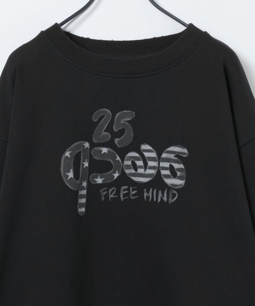 JEANASIS（ジーナシス）の「【25quee】カコウロゴスウェットLS/629955（スウェット・レディース・ブラック/ブラウン/グレー・FREE）」の8枚目の写真