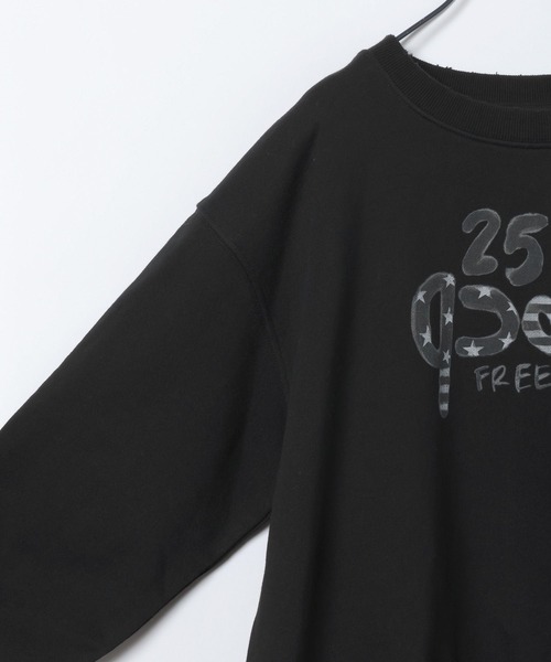 JEANASIS（ジーナシス）の「【25quee】カコウロゴスウェットLS/629955（スウェット・レディース・ブラック/ブラウン/グレー・FREE）」の10枚目の写真