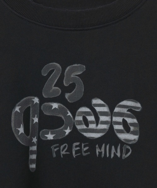 JEANASIS（ジーナシス）の「【25quee】カコウロゴスウェットLS/629955（スウェット・レディース・ブラック/ブラウン/グレー・FREE）」の4枚目の写真