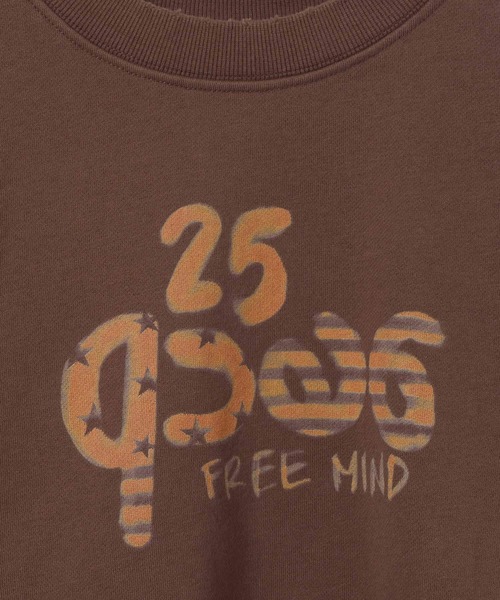 JEANASIS（ジーナシス）の「【25quee】カコウロゴスウェットLS/629955（スウェット・レディース・ブラック/ブラウン/グレー・FREE）」の6枚目の写真