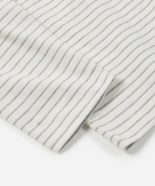 FRIZMWORKS(フリズムワークス)の「STRIPE OVERSIZED RELAX TEE 003 _ IVORY(Tシャツ/カットソー・メンズ・その他・MEDIUM/LARGE/X-LARGE/SMALL)」の6枚目の写真