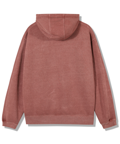 GUBIN(グビン)の「ピグメントウェーブロゴフードパーカー - インディピンク(パーカー・レディース・その他・SMALL/MEDIUM/LARGE)」の3枚目の写真
