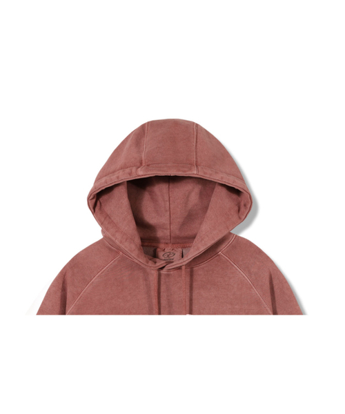 GUBIN(グビン)の「ピグメントウェーブロゴフードパーカー - インディピンク(パーカー・レディース・その他・SMALL/MEDIUM/LARGE)」の4枚目の写真
