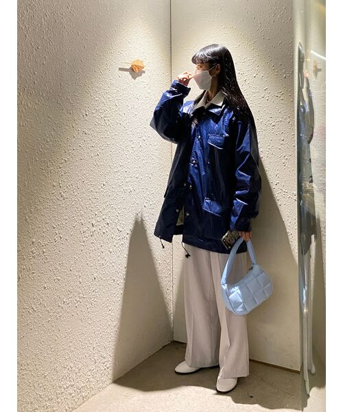 MUSINSA STANDARD（ムシンサスタンダード）の「セミワイド隠しバンディングスラックス[ライトベージュ]（スラックス・メンズ・その他・33/26/27/28/29/42/36/34/32/30/31/40/38）」の14枚目の写真