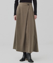 PUBLIC TOKYO | ラップフレアスカート(スカート)