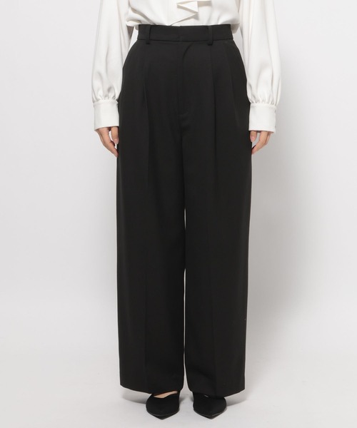 LOWRYS FARM(ローリーズファーム)の「daymeワイドパンツ 628100(スラックス・レディース・ブラック/ネイビー・MEDIUM/LARGE)」の18枚目の写真