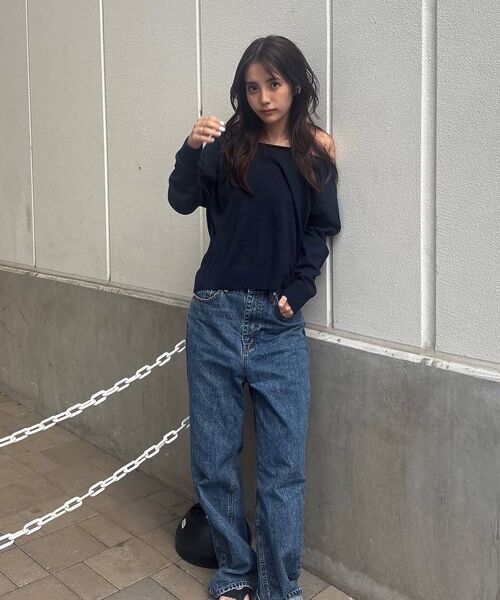 Rest&Recreation（レストアンドレクリエーション）の「RR WIDE JEANS - BLUE（デニムパンツ・レディース・その他・SMALL/MEDIUM/LARGE）」の7枚目の写真