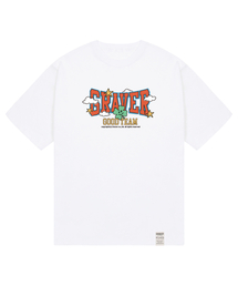 [ユニセックス]GOOD-TEAM 半袖Tシャツ_ホワイト