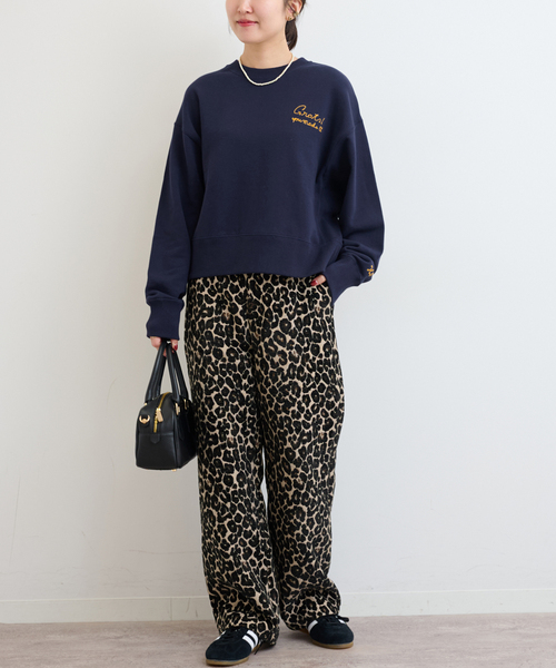JOURNAL STANDARD relume(ジャーナルスタンダード レリューム)の「《WEB限定追加》レオパードジャガードパンツ(その他パンツ・レディース・ベージュ・38)」の19枚目の写真
