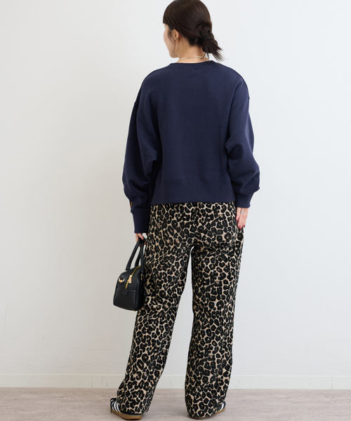 JOURNAL STANDARD relume(ジャーナルスタンダード レリューム)の「《WEB限定追加》レオパードジャガードパンツ(その他パンツ・レディース・ベージュ・38)」の20枚目の写真