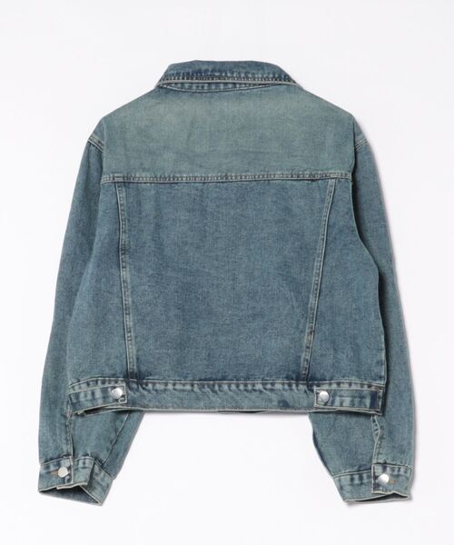 urge:(アージコロン )の「【URGE:】デニムジャケット(デニムジャケット・レディース・ライトブルー・X-LARGE/MEDIUM/LARGE/SMALL)」の2枚目の写真