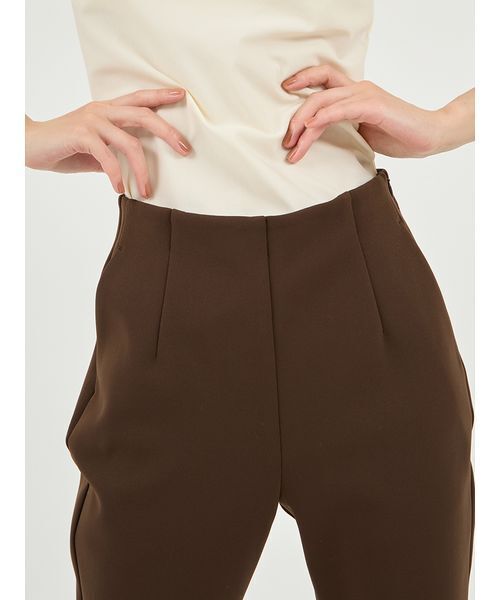 emmi（エミ）の「【セットアップ対応】【金子綾 for emmi】トラウザーズパンツ（その他パンツ・レディース・ブラック/ブラウン・0/1）」の13枚目の写真