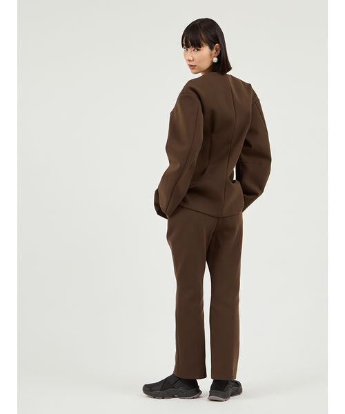 emmi（エミ）の「【セットアップ対応】【金子綾 for emmi】トラウザーズパンツ（その他パンツ・レディース・ブラック/ブラウン・0/1）」の21枚目の写真