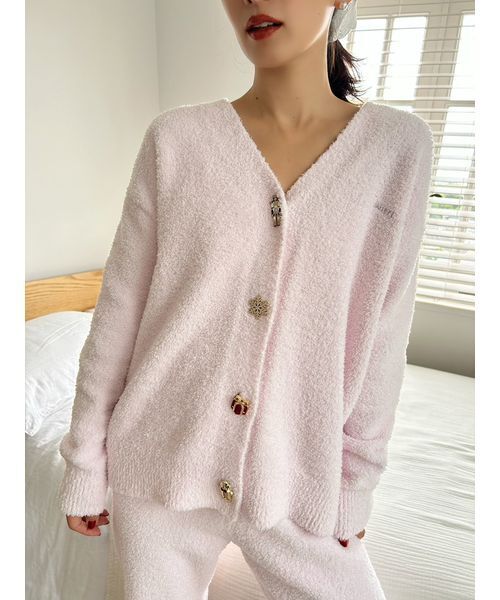 【新品・未開封】Steam Whip デザインボタンカーディガン レッド 赤 SNIDEL HOME｜【Steam Whip】デザインボタンカーディガン | Rakuten