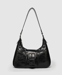 lulufa（ルルファ）の「ダブルジップベルトショルダーバッグ/Y2K/グランジ/韓国（ショルダーバッグ）」