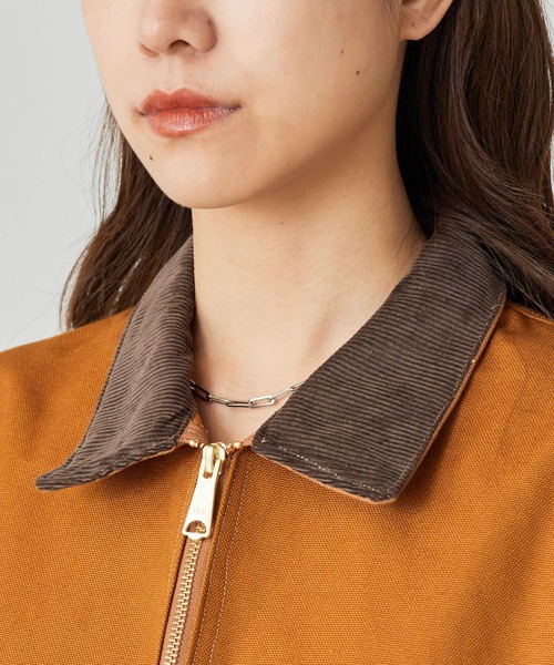 THRIFTY LOOK（スリフティールック）の「THRIFTY LOOK/スリフティールック US CARHARTT ACTIVE FILM JACKET ダック地 フルジップ ジャケット（ブルゾン・メンズ・ブラウン/ブラック・M/L）」の17枚目の写真