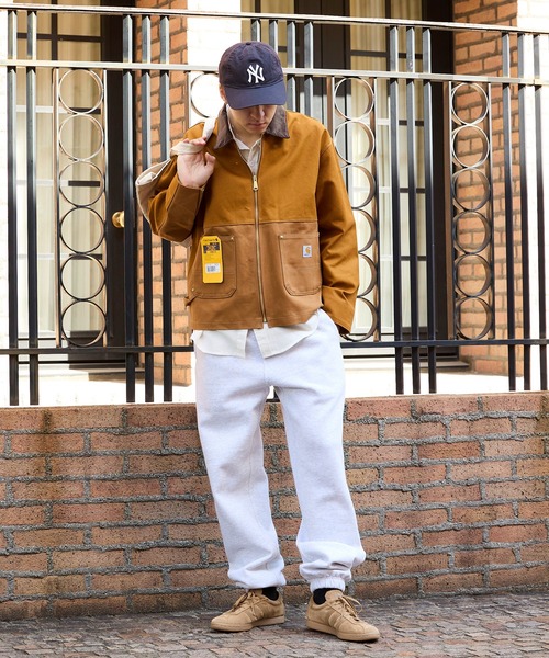 THRIFTY LOOK(スリフティールック)の「THRIFTY LOOK/スリフティールック US CARHARTT ACTIVE FILM JACKET ダック地 フルジップ ジャケット(ブルゾン・メンズ・ブラウン/ブラック・M/L)」の10枚目の写真