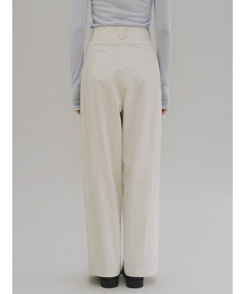 ANDNEEDS（アンドニーズ）の「Amber cotton wide pants (butter)（その他パンツ・レディース・その他・SMALL/MEDIUM）」の5枚目の写真