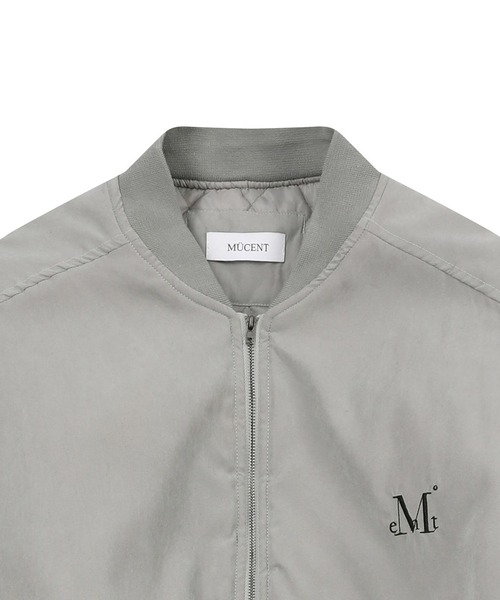 MUCENT(ムセント)の「【UNISEX】MUCENT/MA-1シャーリングジャケット(MA-1・レディース・ブラック/グレー・FREE)」の12枚目の写真