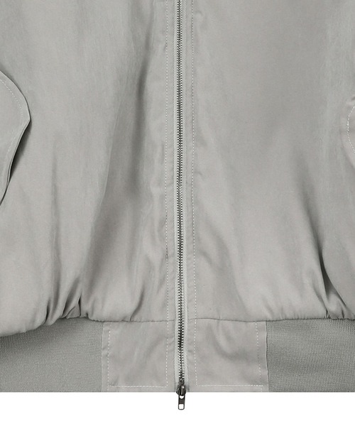MUCENT(ムセント)の「【UNISEX】MUCENT/MA-1シャーリングジャケット(MA-1・レディース・ブラック/グレー・FREE)」の13枚目の写真