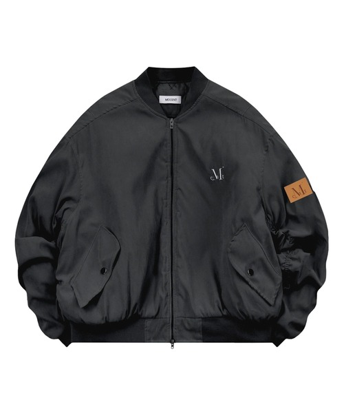 MUCENT(ムセント)の「【UNISEX】MUCENT/MA-1シャーリングジャケット(MA-1・レディース・ブラック/グレー・FREE)」の16枚目の写真