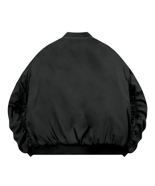 MUCENT(ムセント)の「【UNISEX】MUCENT/MA-1シャーリングジャケット(MA-1・レディース・ブラック/グレー・FREE)」の17枚目の写真