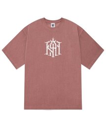 KTPP0176 オールドカン ピグメント 半袖Tシャツ - ピンク
